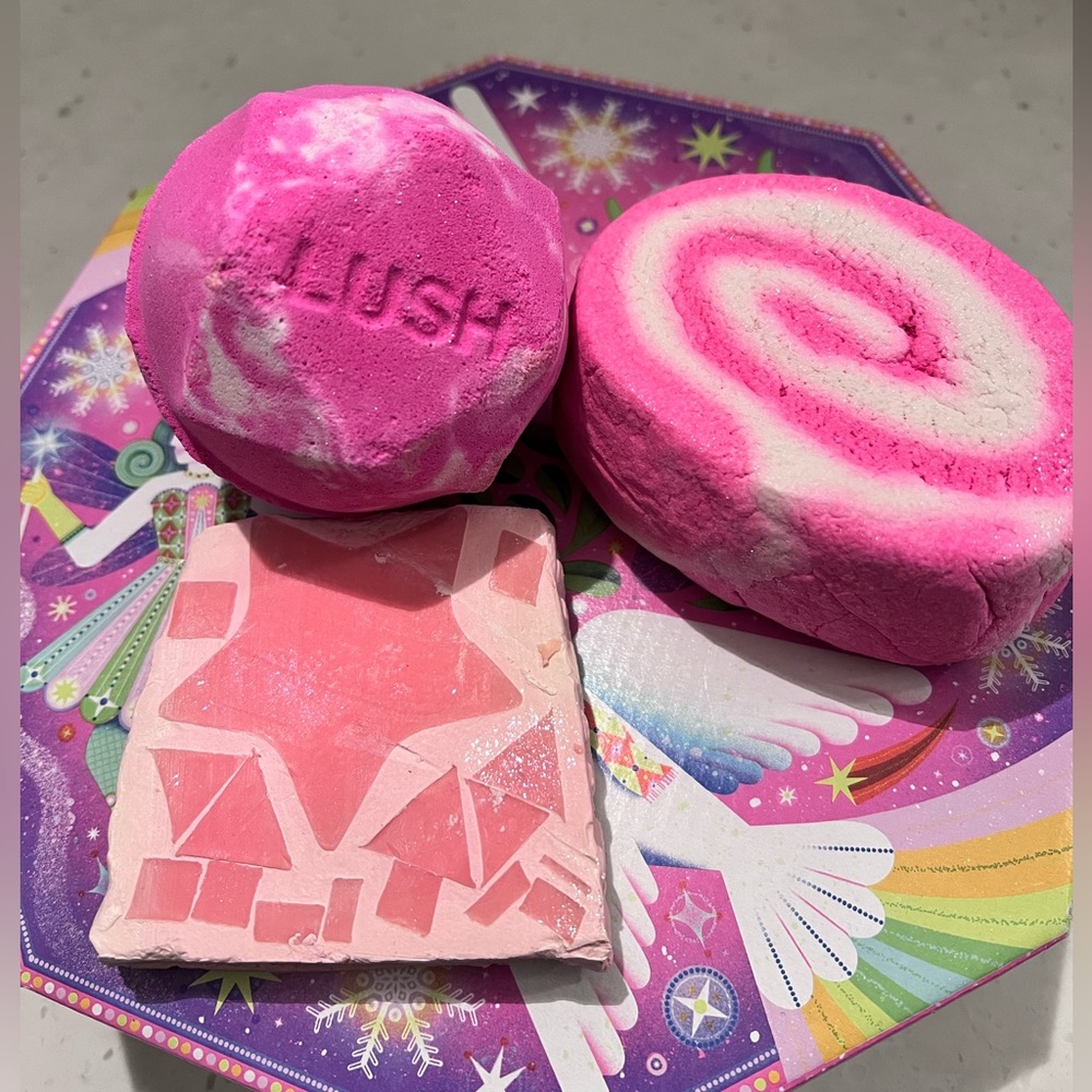 LUSH Handmade Soaps -Snow Fairy Edition